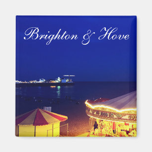 Aimant Brighton et Hove Beach en soirée