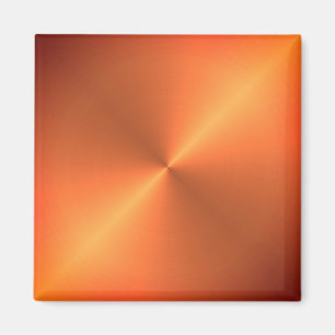 Aimant Brillant rouille orange