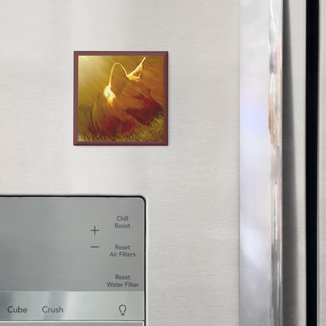 Aimant Brille Sur Moi Berger Allemand #1 (In situ (réfrigérateur))