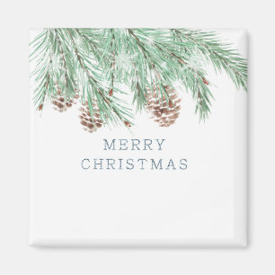 Aimant brindilles aux cônes, Noël, cônes de Noël