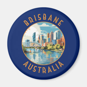 Aimant Brisbane Australie Cercle en détresse rétrograde