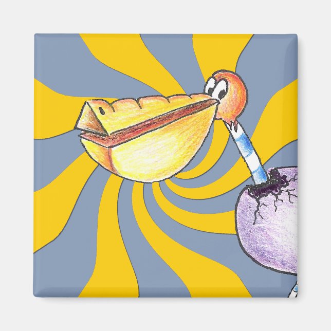 Aimant Briser l'aimant Carré libre (Devant)