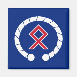 Aimant britannique d'AngloCeltic - Torc et Rune