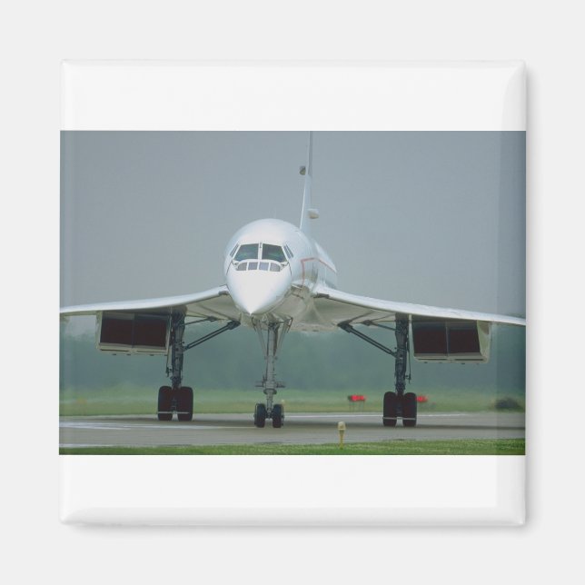 Aimant British Airways Concorde, en taxi (Devant)