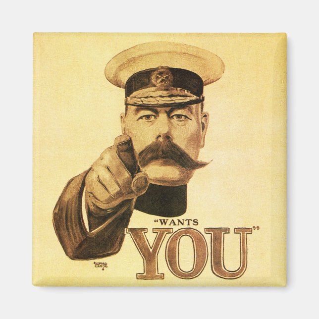 Aimant Britons vous veut, Lord kitchener (Devant)