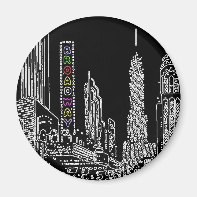 Aimant Broadway (Devant)