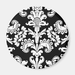 Aimant Brocard noir et blanc