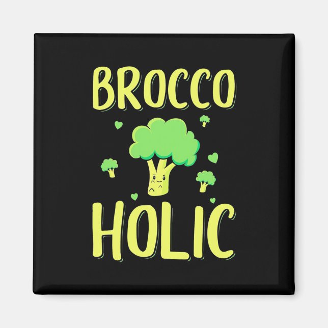 Aimant Brocco végétarien Holic (Devant)