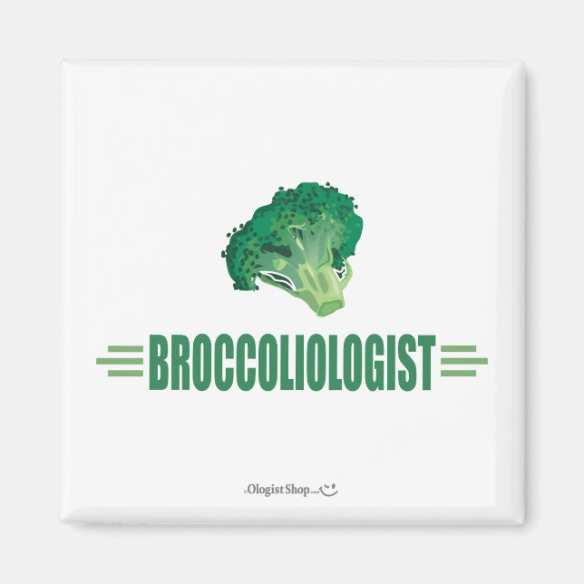 Aimant Brocoli drôle (Devant)