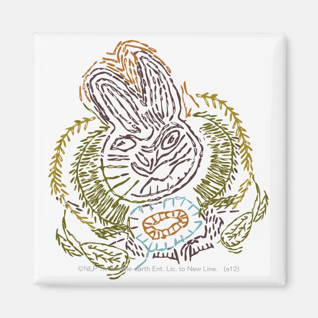 Aimant Broderie RADAGAST™ (Devant)