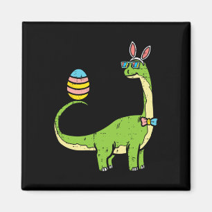 Aimant Brontosaurus Oreilles de Lapin Oeuf Jour de Pâques