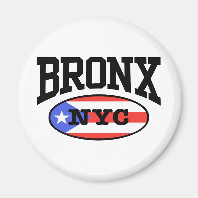 Aimant Bronx Puerto Rican (Devant)