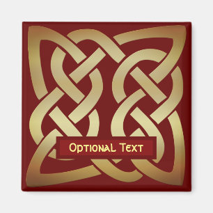 Aimant Bronze Tone Celtic