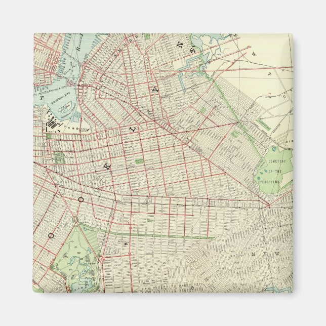Aimant Brooklyn et ses environs (Devant)