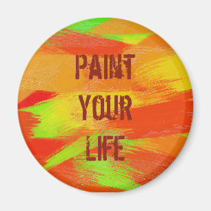 Aimant brosse la texture. texte