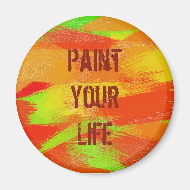 Aimant brosse la texture. texte (Devant)