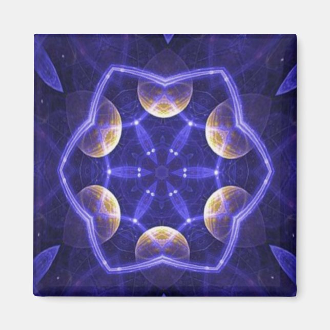 Aimant Brouillard bleu (Devant)