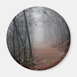 Aimant Brouillard d'hiver - Pas de fin en vue sur les cad