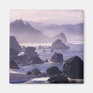 Aimant Brouillard matinal le long de la côte de l'Oregon