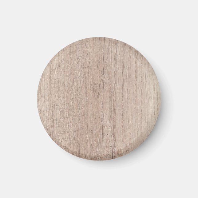 Aimant Brown Bois Look Board Blank Elegant Modèle (Devant)