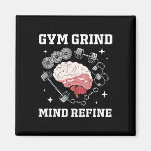 Aimant Broyeur de gym Esprit raffiné Bodybuilding Drôle d