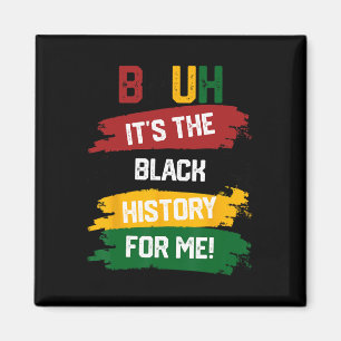 Aimant Bruh C'est l'histoire noire pour moi Chemise Noir