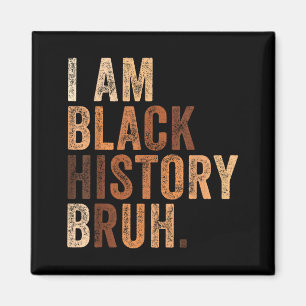 Aimant Bruh suis le mois de l'histoire des Noirs mélanine