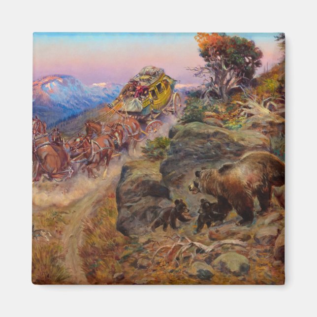 Aimant Bruin Not Bunny Turned the Leaders, 1924, par Russ (Devant)