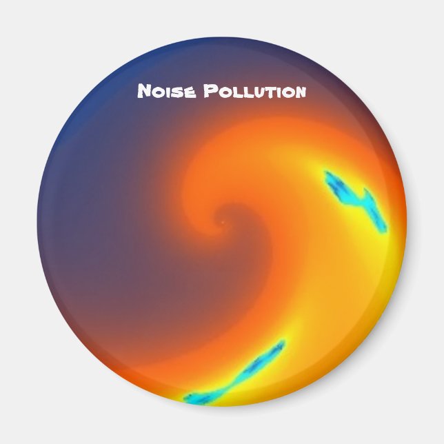 Aimant Bruit courant magnétique de pollution (Devant)