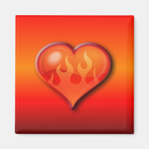 Aimant Brûler le coeur flamand