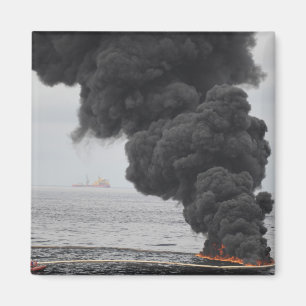 Aimant Brûlures d'huile concentrée rassemblées