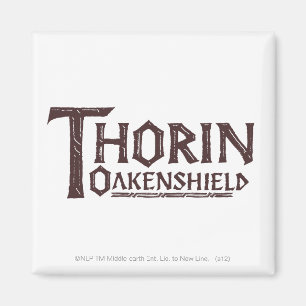 Aimant Brun de logo de THORIN OAKENSHIELD™