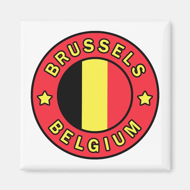 Aimant Bruxelles Belgique (Devant)