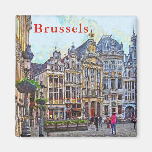 Aimant Bruxelles. Endroit grand