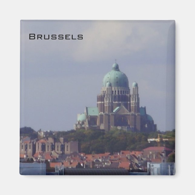 Aimant Bruxelles - Sacré Coeur (Devant)