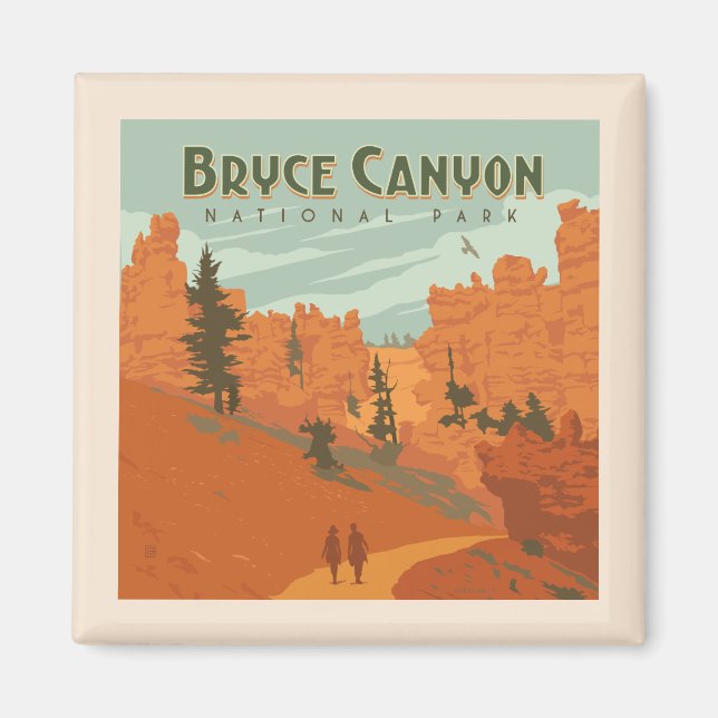 Aimant Bryce Canyon National Park Formations rocheuses (Devant)