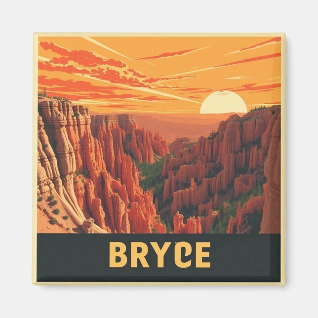 Aimant Bryce Canyon Thor’s Hammer Utah Souvenir (Devant)