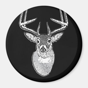Aimant Buck Buck White Tail Deer classique