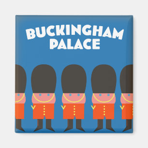 Aimant Buckingham Palace Londres en train Magnetic Dry Er