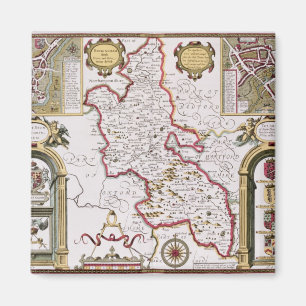 Aimant Buckinghamshire, gravée par Jodocus