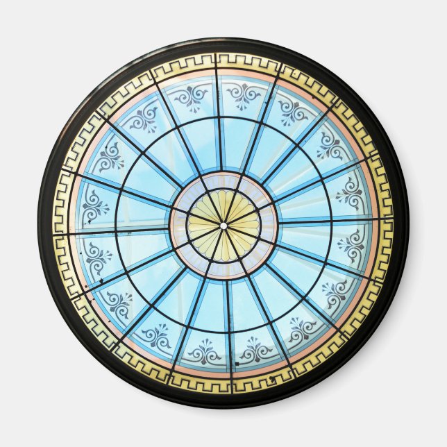 Aimant Budapest Garden Bazaar Château détail architecture (Devant)