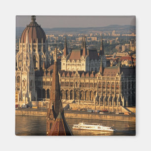 Aimant Budapest, Hongrie, Danube, Parlement