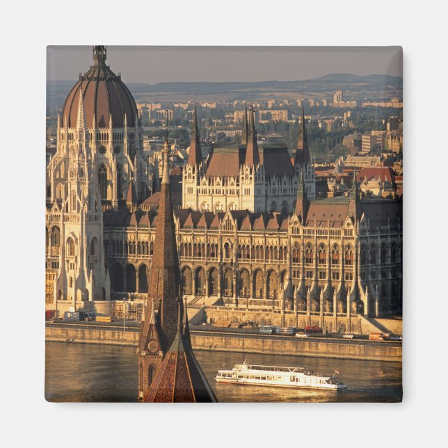 Aimant Budapest, Hongrie, Danube, Parlement (Devant)