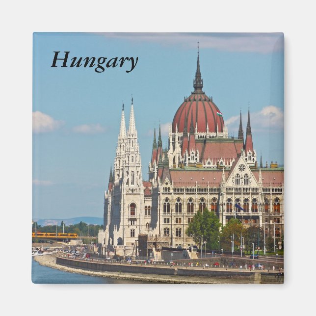Aimant Budapest, le bâtiment du Parlement, Hongrie (Devant)