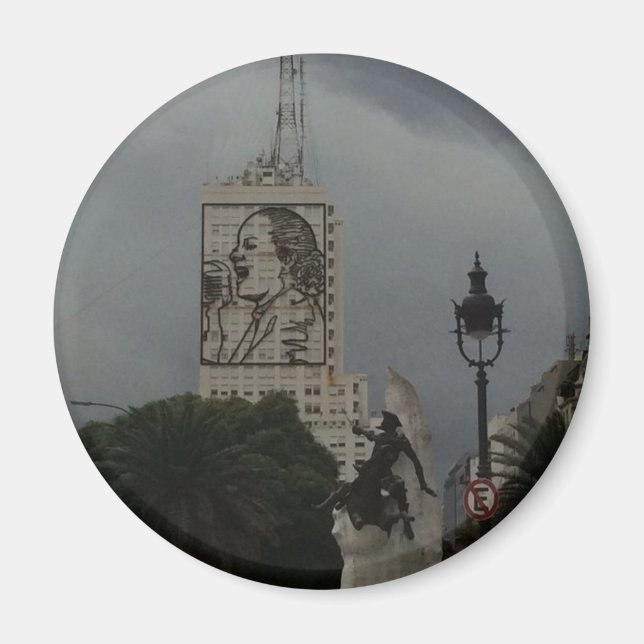 Aimant Buenos Aires - Evita (Devant)
