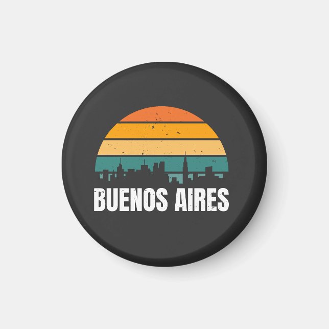 Aimant Buenos Aires Rétro  (Devant)