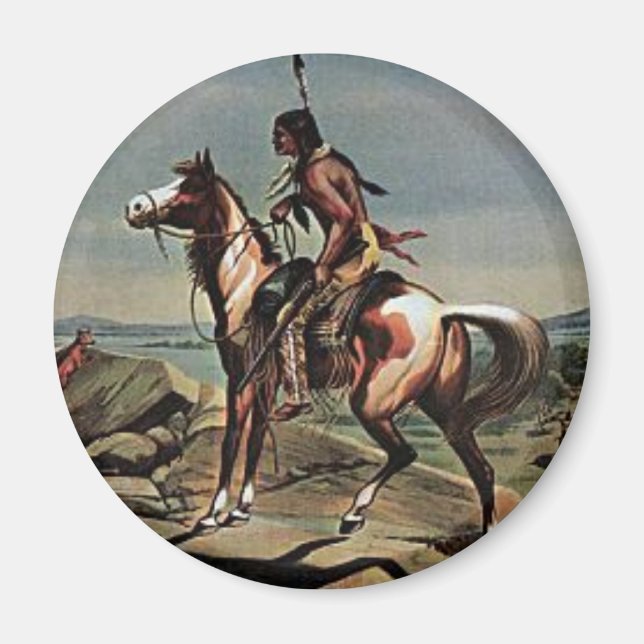 Aimant Buffalo Bills Wild West Show (Devant)