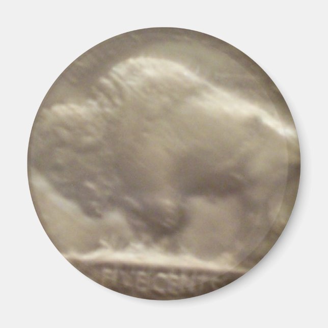 Aimant Buffalo Nickel (Devant)