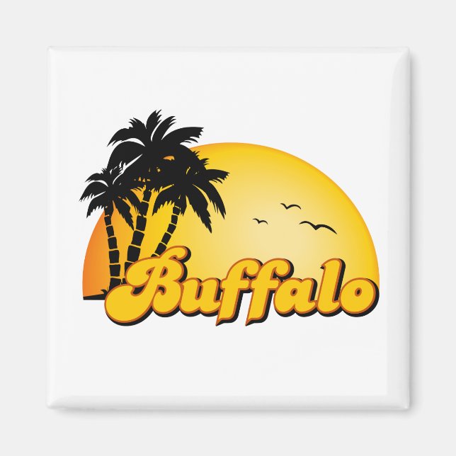 Aimant Buffalo Sun (Devant)