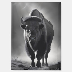 Aimant Buffalo Wildlife Majestic Nature Vie Fond d'écran